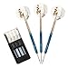 ONE80 90% Tungsten Steel Tip Darts with Titanium Electroplated, Packed in Solibox, Professional Dart Set