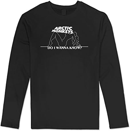 Men Burgundy Arctic -Do I Wanna Know Crewneck Long-Sleeves