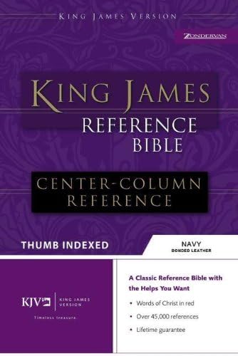 King James Reference Bible Bonded Leather โ 16 Mar 2004