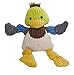 HuggleHounds Knottie Plush Dog Toy - Dog Stuffed Animal Toy, Puppy Toys, Squeaky Dog Toy for Small, Medium & Large Dogs, Durable Plush to Keep Them Busy - Dillie Duck, Small