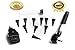 Otoscope & Optic Diagnostic Set. for Both Adult and Pediatric 1 Replacement Bulb & 10 Disposable Tips. (Ear Stethoscope)