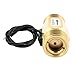 uxcell G3/4 inches Thread Liquid Water Flow Sensor Switch Flowmeter Fluidmeter 5-30L/min 62mm