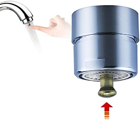knowledgi Bathroom Faucet Aerator Parts, Kitchen Faucet Aerator Connector Diffuser Nozzle Filter Mesh Adapter, Bubbler Water Saver Spray Aerator