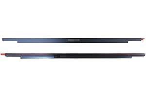 Areiliya Replacement Front Glass Trim Bezel Logo Cover for MacBook Air 13.3" A1932 A2179 A2337 Late 2018 2019 2020 (Rose Gold)