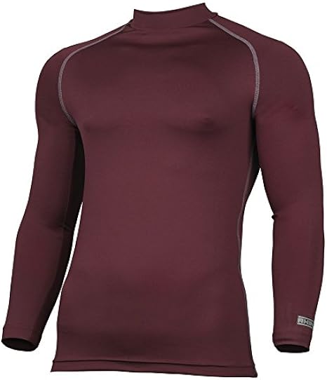 maroon base layer top