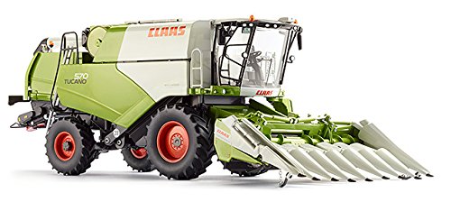 WIKING 7818 - Claas Tucano 570 Mähdrescher mit Maisvorsatz Conspeed 8-75, Fahrzeuge