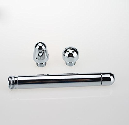 VESONI Handheld Showerhead Enema Shower Vag-inal A-nal Cleaner Douche System with 3 Heads Aluminum S-ex T-hings S-ex Products