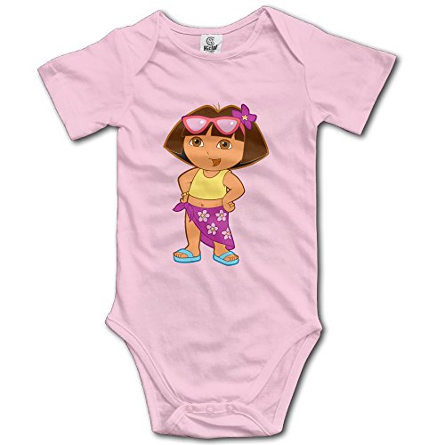 Dora Funny Costume Pattern Design Cute Bodysuits Funny Neutral Baby Onesie Newborn Boys Girls