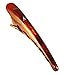 Parcelona France Toucan Large Celluloid Tortoise Shell with Crystal Secure Grip Side Slide In Salon Style Beak Jaw Hair Claw Clip Clamp Clutcher