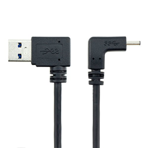 Type c charger cable,hotl(3.3ft/1m) usb c reversible angled to 90…