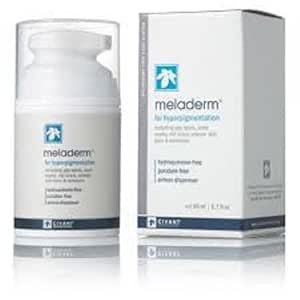 Meladerm blanquear de la piel Crema para aclarar, complejo reductor de