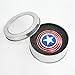 Captain America Shield Fidget Spinner, Cubur Metal 2 Sided Super Hero Metal Fidget Toy for Adults and Kids