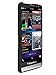 Black Rubberized Hard Case, Customerfirst Belt Clip Holster Stand For Blackberry Z30 Phone (Simply Black)
