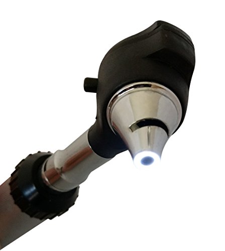RA Bock Diagnostics Fiberoptic LED Otoscope Kit in Newest Tortoise Shell Case - The Perfect Kit for Medical Students! - Thumbnail 2