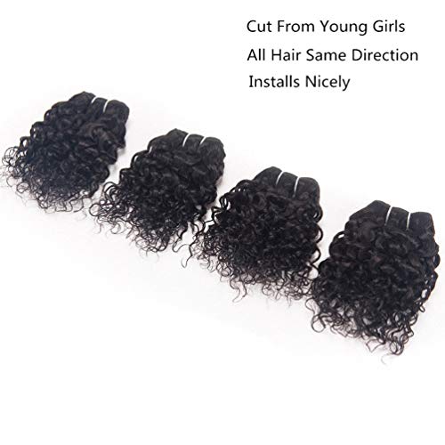 Brazilian-Curly-Human-Hair-Weave-4-Bundles-Jerry-Curl-Human-Hair-Kinky-Curly-8A-Grade-Real-Virgin-100-Unprocessed-Remy-Hair-Extensions-Natural-Black-Color-8-Inch-50gPc