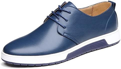Jtomoo Men's Classic Style Leisure Comfortable Faux Leather Shoes