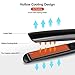 LOVANI Mini Hair Straightener,0.6 Inch Travel Flat Iron Dual Voltage Small Size Anti Scald Hair Iron with 3D Floating Ceramic Tourmaline Plates for Short Hair,Black (Black)thumb 2