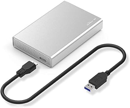 U&TE 2.5 Caja for Disco Duro USB 3.0 de Disco Duro Externo Caddie, Blueendless U23Q SATA