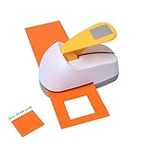 ASPERFFORT Craft Lever Punch 0.7X0.7 inch DIY Handmade Square Paper Punch (Square)
