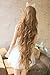 X&Y ANGEL- New Godiva Extra Long Lolita Full Natural Wavy Heat Resistant Hair Wig Blonde Wigs K048