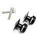 Twall Black 8MM CNC Swingarm Spools For Kawasaki NINJA 650 ABS 2017-2018 2019 ER6F