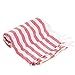 Gute (Set of 6) XXL Turkish Cotton Bath Beach Hammam Turkish Towel Sets Peshtemal Throw Fouta Blanket Set, Luxuries Towels
