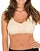 Caramel Cantina 3 Pack Nursing Maternity Soft Support Bra (Small, Basics)