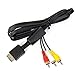 StyleZ 6ft Audio Video AV/TV Cable Cord to RCA for Sony PlayStation PS2/PS3 System New