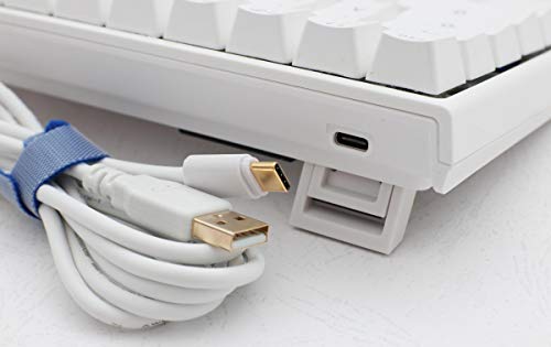 Ducky One 2 Sf Rgb Pure White 65 Mechanical Keyboard Cherry Mx Silent Black Pricepulse