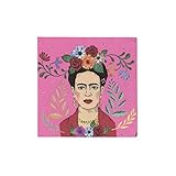 Frida Kahlo Party Supplies Paper Napkins Cocktail Napkins Mexican Boho Theme Pk 40 4