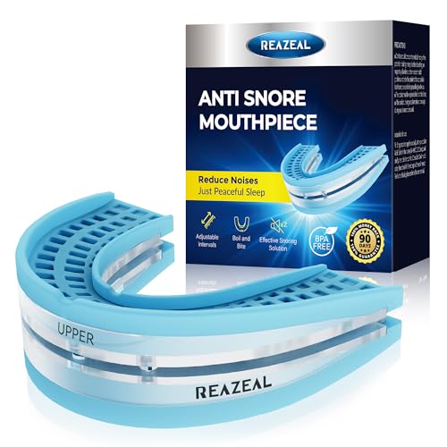 Anti Snoring Device for a Restful Sleep: Adjustable Anti Snore Mouthpiece, Helps Reduce Adult Snoring, Suitable for Home and Travel