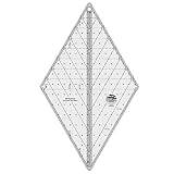 Creative Grids 60-Degree Diamond Quilting Ruler Template Designed by Krista Moser cgr60DIA