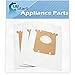 9 Replacement for Electrolux EL6986A UltraSilencer Vacuum Bags & 1 Filter – Compatible with Electrolux S-Bag Vacuum Bag & EL012B Filter - Also EL7063A, EL6986A, EL4103A, EL7062A, EL4040A