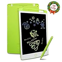 Richgv LCD Writing Tablet, 10 Inches Update Digital Electronic Graphics Tablet Ewriter with Memory Lock Mini Board Handwriting Pad Suitable for Kids and Adults for Home,School,Office