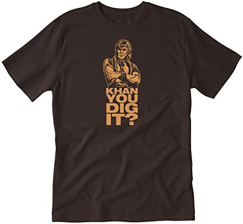 Tshirt Laundry Khan You Dig It Star Trek Tshirt XXL Brown