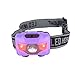 Infityle LED Headlamp - Waterproof IPX5 200 Lumens LED Head Lamp Flash Working Lights(Purple)