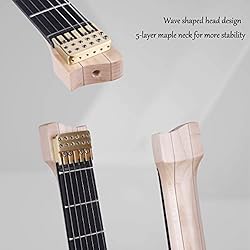 Leo Jaymz 6 Strings Headless Electric Guitar - Full