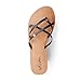 Volcom New School Womens Dress Sandal,Black,8 US