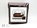 Home Fashion Designs Form Fit, Slip Resistant, Stylish Furniture Shield/Protector with Cable Knit Fabric. Darla Collection Platinum Strapless Slipcover Brand. (Loveseat, Chocolate)