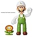 World of Nintendo Super Mario Fire Luigi 4” Articulated Figure with Fire Flower