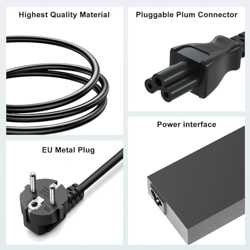 120W Charger Compatible with HP USB-C Dock G5 USB-C/A Universal Dockingstation G2 5TW13AA G5 5TW10UT 5TW10AA 5TW10AA#ABB 5TW10UT#ABA Envy 15 17 Series Omen 15-5000 15-5100 15-5200 7 10415 -001 L41856