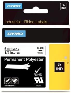 dymo polyester labels