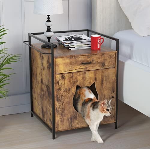 cat box side table