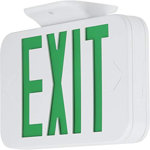 Progress Lighting Progress Commercial PETPE-UG-30-RC Exit/Emergency, White
