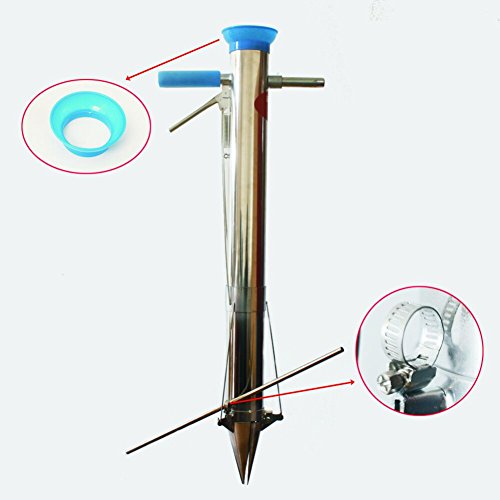 iLOT Long Handled Bulb Planter Tools and Vegetable Seedling Transplanter Single handle and two handles are sent randomly - Thumbnail 2