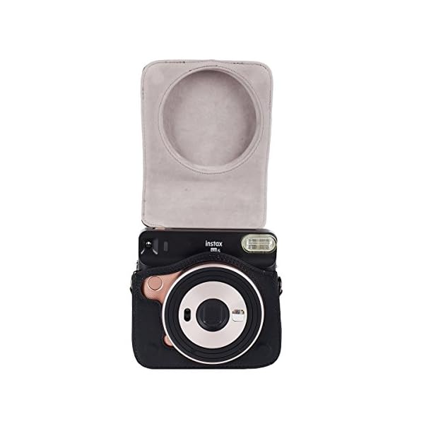 Phetium Schutztasche Kompatibel mit Instax SQ 6 Ex D Sofortbildkamera, Kameratasche mit Weichem PU Leder Material und… – Bild 4