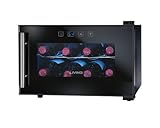 Nostalgia Electrics EWC008BLK 8-Bottle Wine Chiller