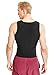 Sweat Shaper Men’s Premium Slimming Shapewear Workout Sauna Tank Top Vest, Black, XX Large - XXX Large