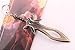 Generic 4.7'' Dota 2 the Butterfly Sword Weapon Alloy Keychain