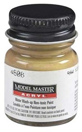 Raw Sienna Testors Acrylic Plastic Model Paint